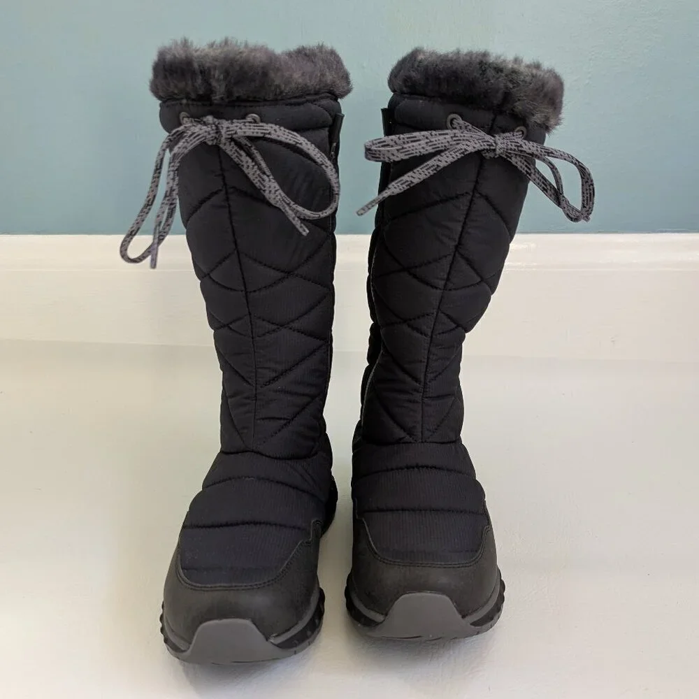 L.L.Bean Snowfield Women's Tall Quilted Boots Size 6